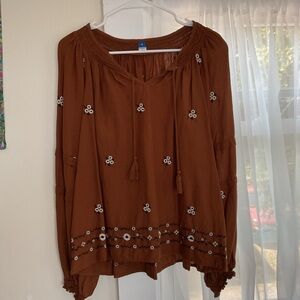 Old Navy Flowy Blouse